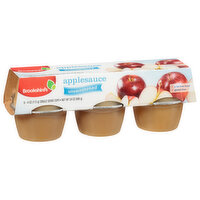 Brookshire's Unsweetened Applesauce - 6 Each 