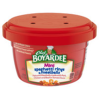 Chef Boyardee Spaghetti Rings & Meatballs, Mini - 7.5 Ounce 