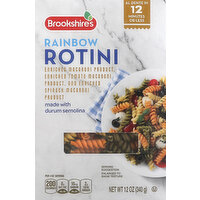 Brookshire's Rotini, Rainbow - 12 Ounce 