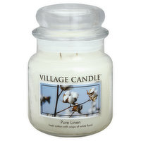 Village Candle Candle, Pure Linen, Premium Jar