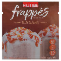 Hills Bros. Frappes Salty Caramel Cafe Style Drink Mix - 2.25 Ounce 