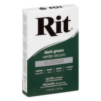 Rit All Purpose Dye, Dark Green - 1.125 Ounce 