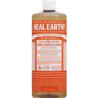 Dr. Bronner's Pure-Castile Soap, Tea Tree, 18-in-1 Hemp