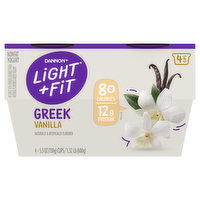 Dannon Yogurt, Nonfat, Greek, Vanilla
