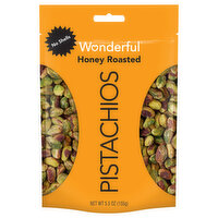 Wonderful Pistachios, Honey Roasted - 5.5 Ounce 