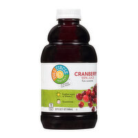 Full Circle Market 100% Cranberry Juice From Concentrate - 32 Fluid ounce 