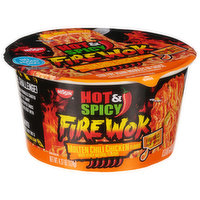 Nissin Hot & Spicy Fire Wok Sizzlin' Rich Pork Flavor Asian