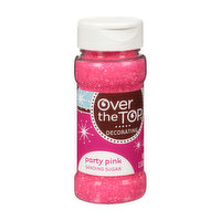 Over The Top Party Pink Sanding Sugar