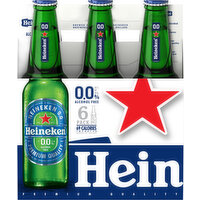 Heineken Beer, Alcohol Free, 6 Pack