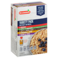 Brookshire's Variety Pack Assorted Instant Oatmeal - 10 Each 