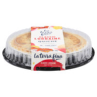 La Terra Fina Quiche, Classic Lorraine - 23 Ounce 