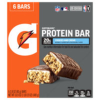 Gatorade Protein Bar, Cookies and Cream - 6 Each 