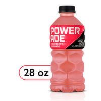 Powerade Sports Drink, Strawberry Lemonade - 28 Fluid ounce 