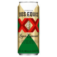 Dos Equis Beer, Lager Especial - 24 Fluid ounce 