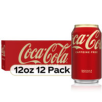 Coca-Cola  Caffeine Free Soda Soft Drink - 12 Each 