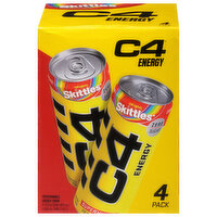 C4 Energy Drink, Zero Sugar, Perfomance, Fruit Punch - Brookshire's