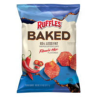 Ruffles Baked Flamin' Hot Flavored Potato Crisps - 6.25 Ounce 