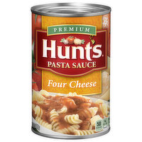 Hunt's Pasta Sauce, Premium, Four Cheese - 24 Ounce 