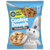Pillsbury Cookie Dough, Chocolate Chip - 16 Ounce