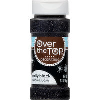 Over the Top Sanding Sugar, Really Black