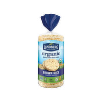 Lundberg Family Farms Rice Cakes, Organic, Whole Grain, Brown Rice, Lightly Salted - 8.5 Ounce 