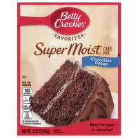 Betty Crocker Cake Mix, Chocolate Fudge, Favorites - 15.25 Ounce 