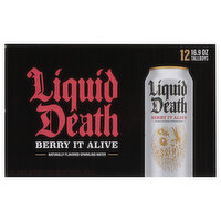 Liquid Death Sparkling Water, Berry It Alive - 12 Each 