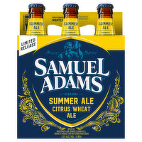 Samuel Adams Beer, Seasonal, Wheat Ale - 6 Each