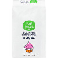 That's Smart! Sugar, Pure Cane, Granulated - 10 Pound 