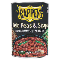 Trappey's Field Peas & Snaps, Flavored with Slab Bacon - 15.5 Ounce 