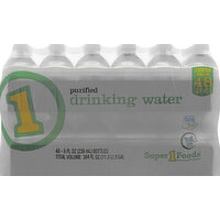 Super 1 Foods Drinking Water, Purified, Super Pack