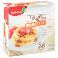 Brookshire's Homestyle Waffles - 24 Each 