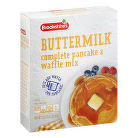 Brookshire's Pancake & Waffle Mix, Complete, Buttermilk - 32 Ounce 