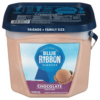 Blue Ribbon Classics Frozen Dairy Dessert, Chocolate, Friends + Family Size - 1 Gallon 