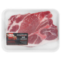 Fresh Thick Cut Pork Steak - 2.24 Pound 
