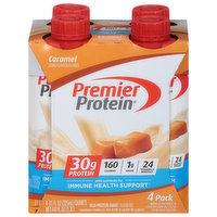 Premier Protein Protein Shake, High, Caramel, 4 Pack - 4 Each 