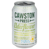 Cawston Press Sparkling Water, Elderflower & Lemonade Wonderfully Light - 11.15 Fluid ounce