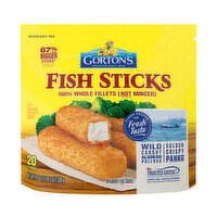 Gorton's Fish Sticks, Breaded - 20 Each 