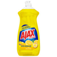 Ajax Dish Liquid, Lemon, Super Degreaser - 28 Fluid ounce 