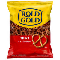 Rold Gold Pretzels, Original, Thins - 3.5 Ounce 
