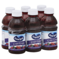 Ocean Spray Juice Drink, Cran-Grape - 6 Each 