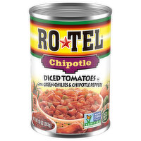 Ro-Tel Diced Tomatoes, Chipotle - 10 Ounce 