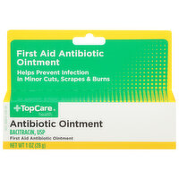 TopCare Antibiotic Ointment, First Aid - 1 Ounce 