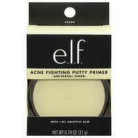 e.l.f. Putty Primer, Acne Fighting, Universal Sheer - 0.74 Ounce 