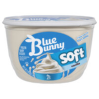 Blue Bunny Frozen Dairy Dessert, Vanilla, Soft