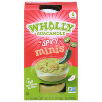 Wholly Guacamole Guacamole, Spicy, Minis - 6 Each 