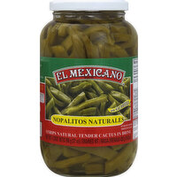 El Mexicano Tender Cactus, Strips Natural, in Brine