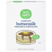 That's Smart! Pancake & Waffle Mix, Buttermilk, Complete - 32 Ounce 