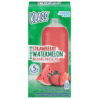 Klass Flavored Drink Mix, Strawberry Watermelon, On-the-Go Packets