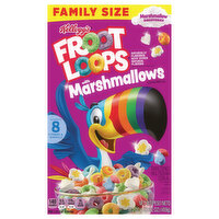 Froot Loops Cereal, Multi-Grain, Sweetened, Family Size - 16.2 Ounce 